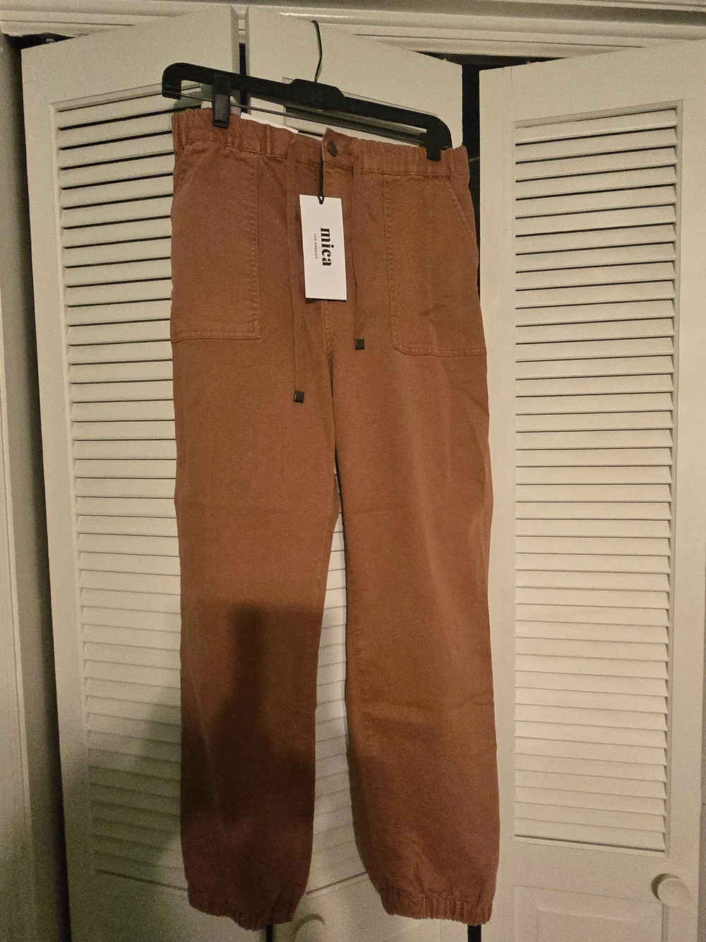 Mica Joggers- Burnt Orange- Size L - Picture 5 of 6